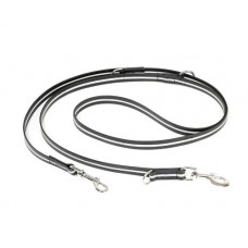 JK9 - Leash Lumino Black/Grey
